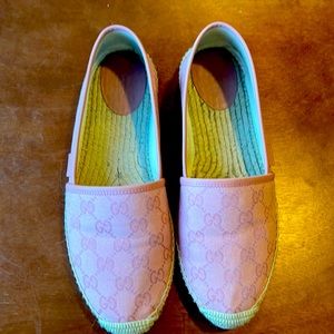 Gucci Logo Espadrilles